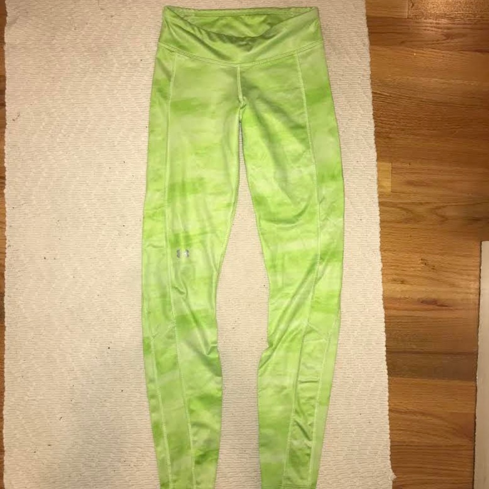 Neon Green Under Armour Leggings